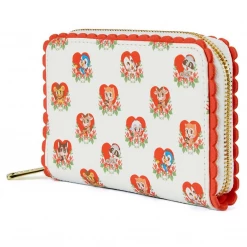 LOUNGEFLY FUNKO VILLAINOUS VALENTINE ZIPPER WALLET