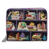 Accessories LOUNGEFLY DISNEY VILLAINS BOOKS ZIP WALLET