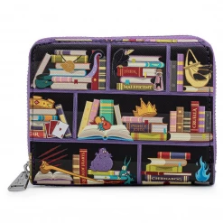 Accessories LOUNGEFLY DISNEY VILLAINS BOOKS ZIP WALLET