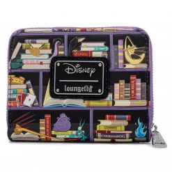 Accessories LOUNGEFLY DISNEY VILLAINS BOOKS ZIP WALLET