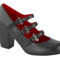 DEMONIA VIVIKA BAT BUCKLE MARY JANE Footwear