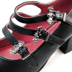 DEMONIA VIVIKA BAT BUCKLE MARY JANE Footwear