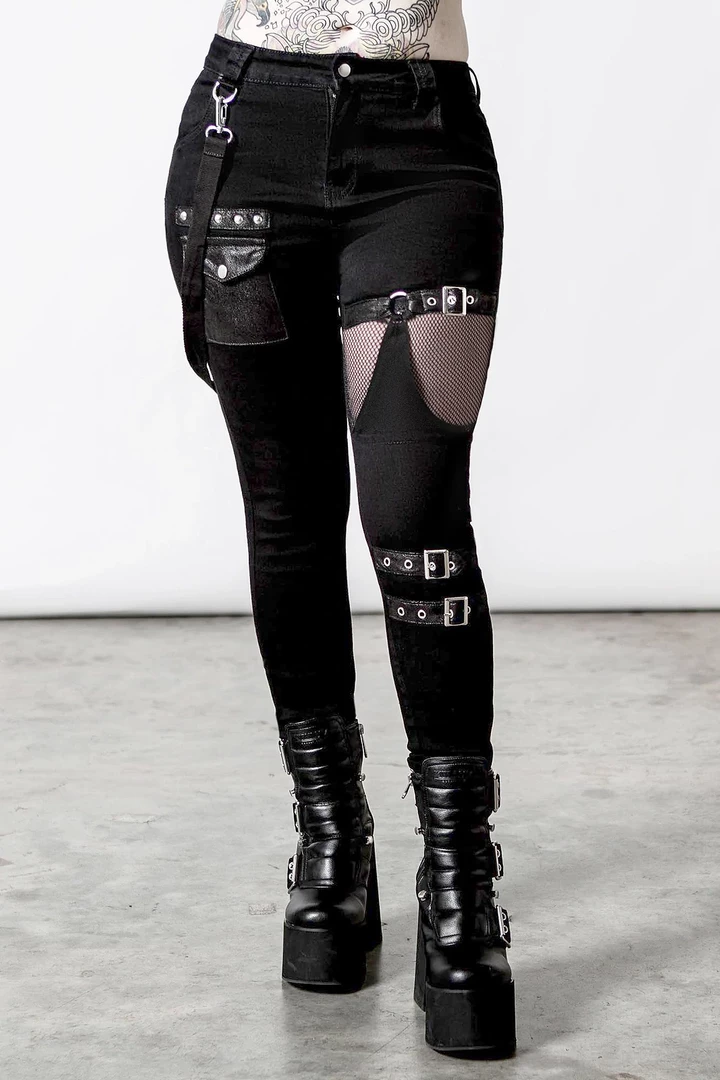 Shop Sour+Plus KILLSTAR WARRIOR WITCH JEANS