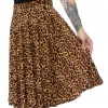 Shop Sour+Plus WAX POETIC LEOPARD ELLA SKIRT