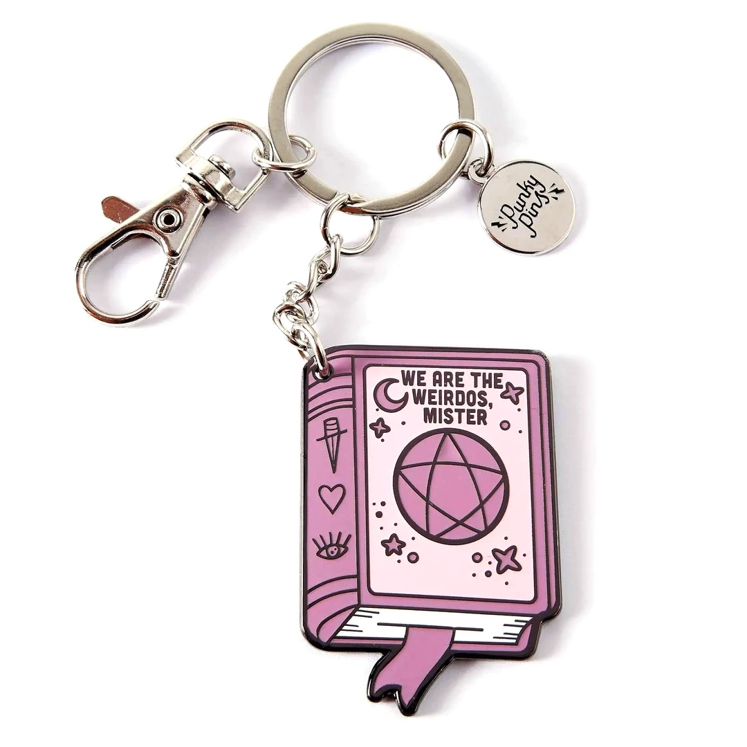 Lifestyle PUNKY PINS WE ARE THE WEIRDOS MISTER ENAMEL KEYCHAIN