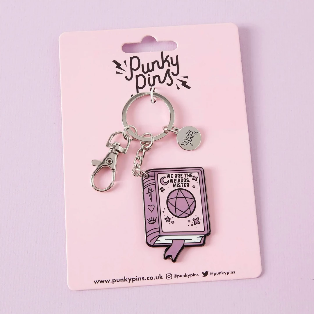 Lifestyle PUNKY PINS WE ARE THE WEIRDOS MISTER ENAMEL KEYCHAIN