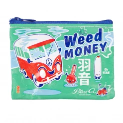 Blue Q WEED MONEY COIN PURSE What's New
