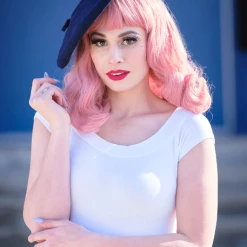 RETROLICIOUS BOAT NECK TOP WHITE Shop Sour+Plus