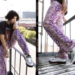 Footwear T.U.K. WHITE TUKSKIN VIVA II LOW CREEPERS