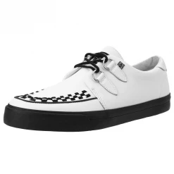Footwear T.U.K. WHITE LEATHER D-RING VLK SNEAKER