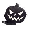 SOURPUSS SPARKLE PUMPKIN PURSE BLACK/WHITE Shop Sourpuss
