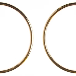 Accessories WILDCAT HOLLOWED HOOPS ROSE GOLD