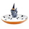 None WITCH CAT CERAMIC PARTY PLATE Homewares